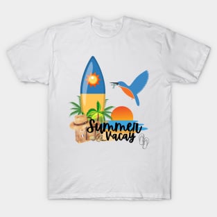 "Summer Vacay" design T-Shirt